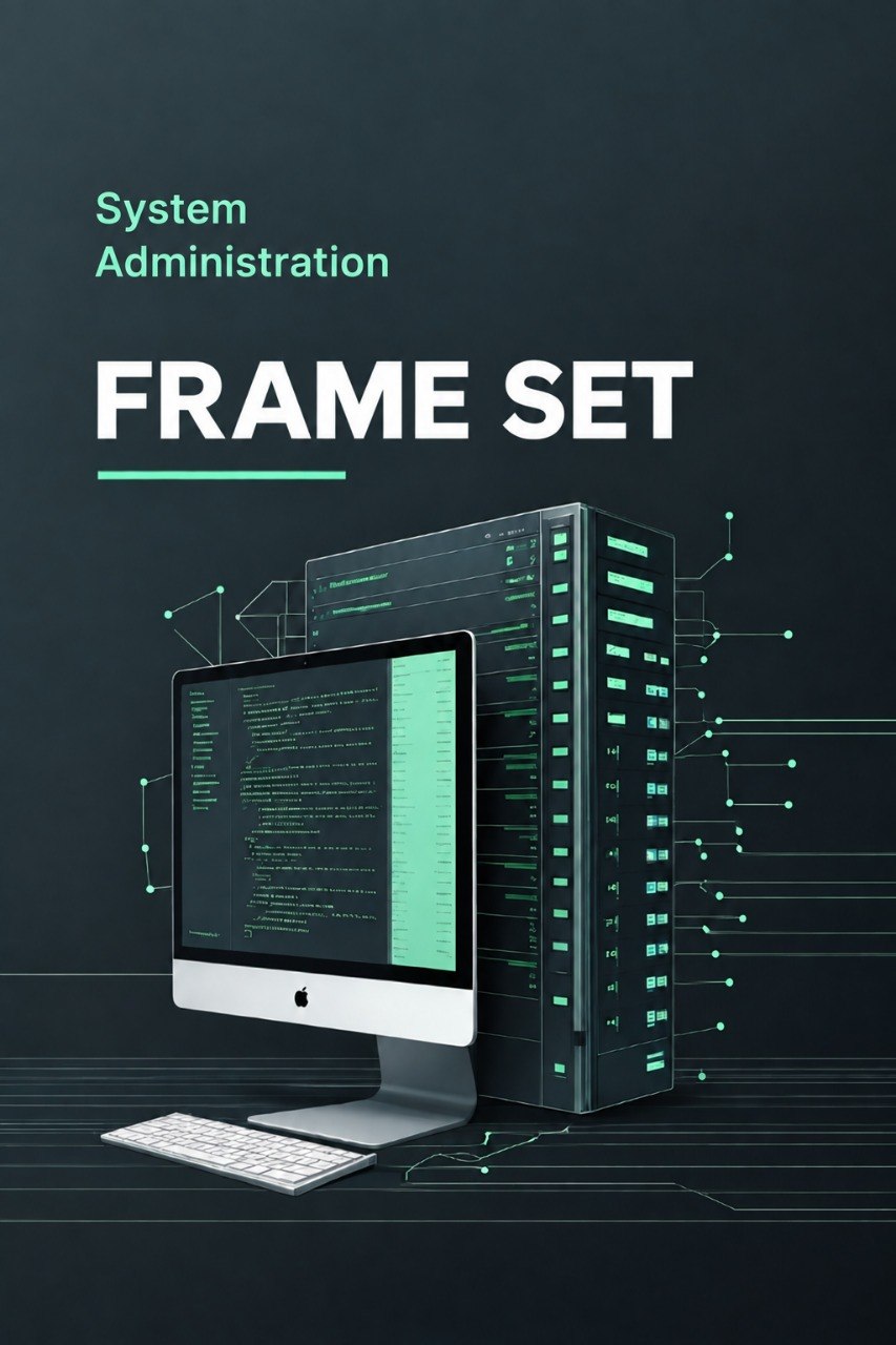 A digital mockup showing a layered set rendered in a clean, modern aesthetic with dark green, navy, and black elements.