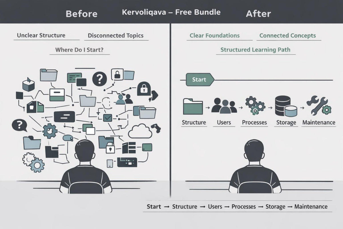 A comparison graphic labeled 'Before' and 'After' on a light gray background. The left side shows a cluster of pastel sticky notes and sketch pages with handwritten notes like 'Notes', 'Observations', and 'User Feedback'.