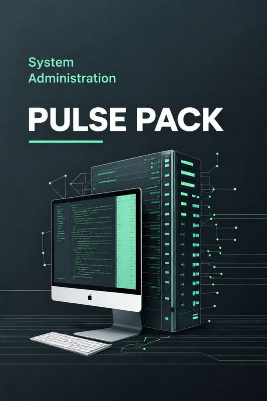 A digital mockup showing a layered set rendered in a clean, modern aesthetic with dark green, navy, and black elements.
